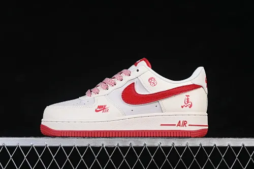 All Categories Nk Air Force 1 Air Force Series Nk Air Force 1 Low Air Force Low Nike Air Force 1'07 Low Beige Red Air Force One Low Casual Shoes HT5088-626